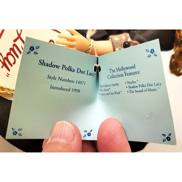 VINTAGE I LOVE LUCY MADAME ALEXANDER SHADOW POLKA DOT 75TH ANNIVERSARY DOLL - Picture 15 of 15